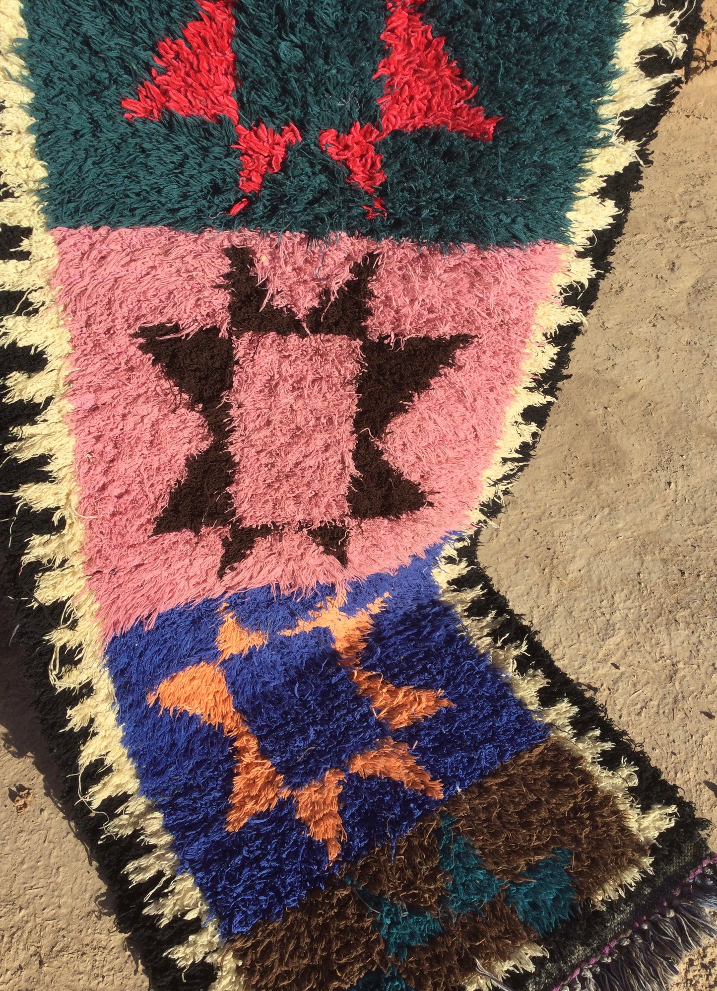 small boucherouite rug