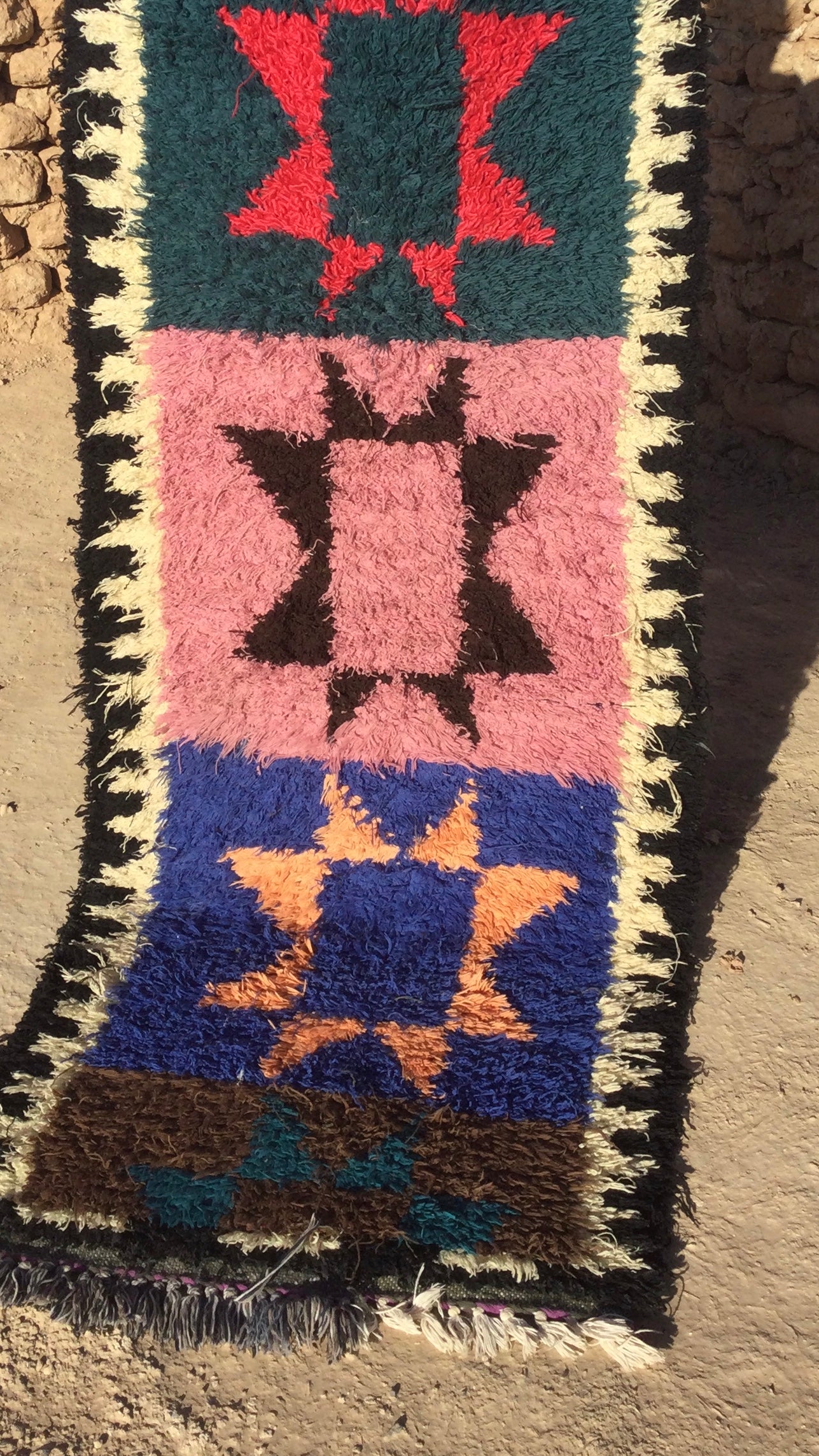 small boucherouite rug